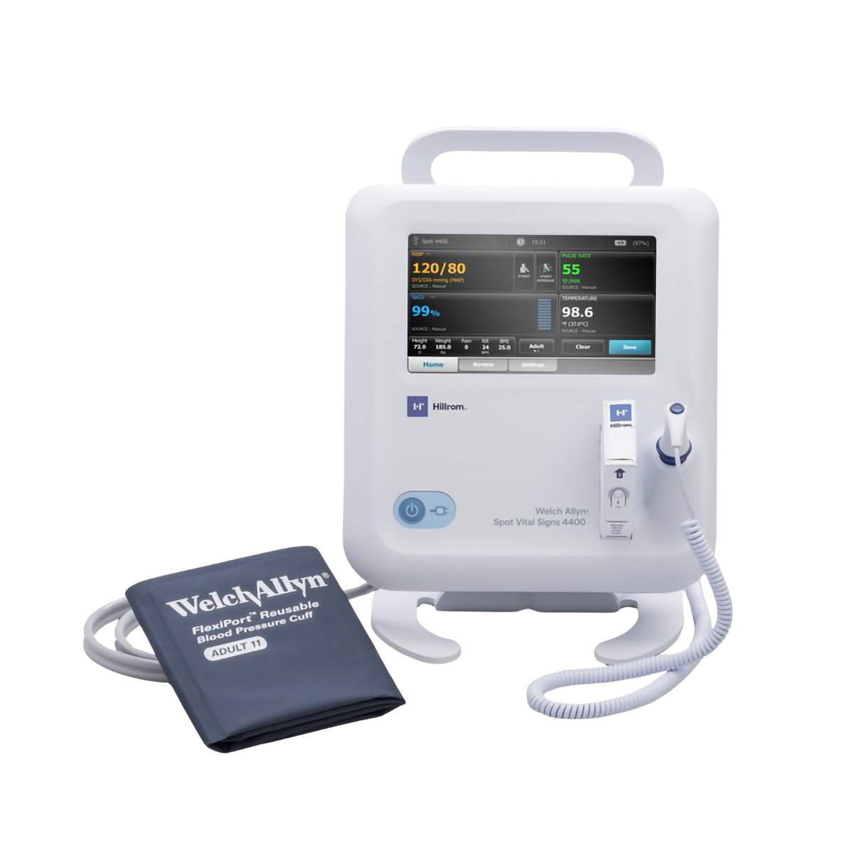 Welch Allyn Spot Vital Signs 4400 Device &ndash; 44XT-B